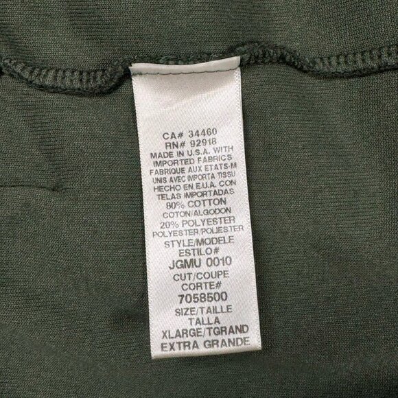 Vintage 2YK Juicy Couture Track Suit Top Sz.M Olive Green Velour Full Zip Pocket - Picture 8 of 10